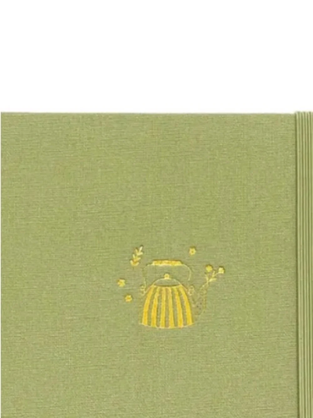 Archer & Olive Blank A5 Notebook - Green - Teapot